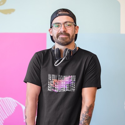Still fighting for net neutrality t-shirt