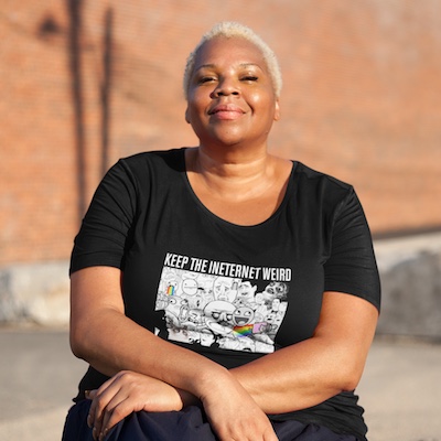 Keep the internet weird t-shirt